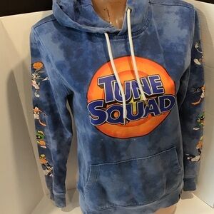 Aeropostale Blue Tune Squad Hoodie- Space Jam anew legacy Retro 90s Y2K hoodie